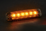 FRISTOM FT-079 LED DARK jelzőlámpa, narancssárga, univerzális