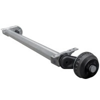 AL-KO COMPACT fékező tengely pótkocsihoz/szállítóhoz 1350kg 1510mm 1880mm 5x112