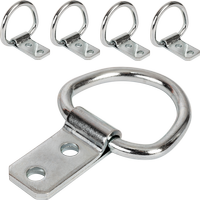 WINTERHOFF padlókonzol pótkocsi rakományrögzítő vonóhorog KÉSZLET 4 db