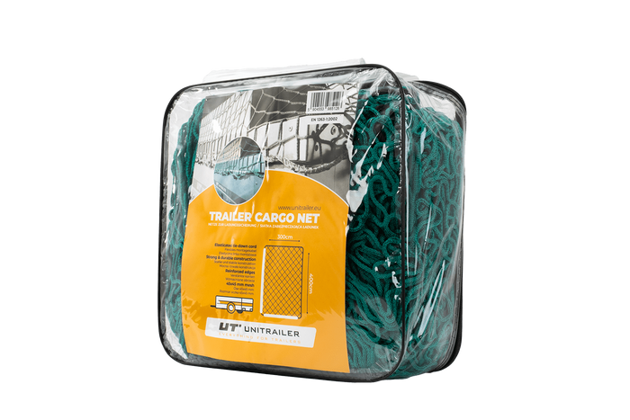 Szállítóháló UNITRAILER pótkocsihoz, a pótkocsi rakományának rögzítésére 300x400cm