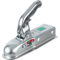 KNOTT K7.5-L gömbfejű vonóhorog 750 kg-os pótkocsihoz, 60 mm-es négyzet alakú vonórúddal