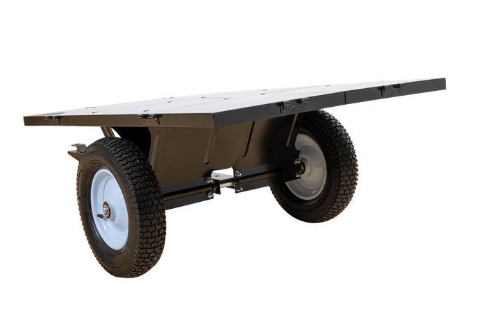 Kerti pótkocsi traktorhoz, quadhoz UNITRAILER billenőkocsi 225kg 1030x700mm