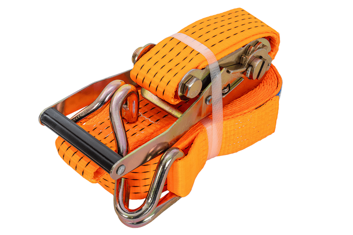 Négy darabos UNITRAILER 8m/50mm/5t szállítószalag-készlet feszítővel