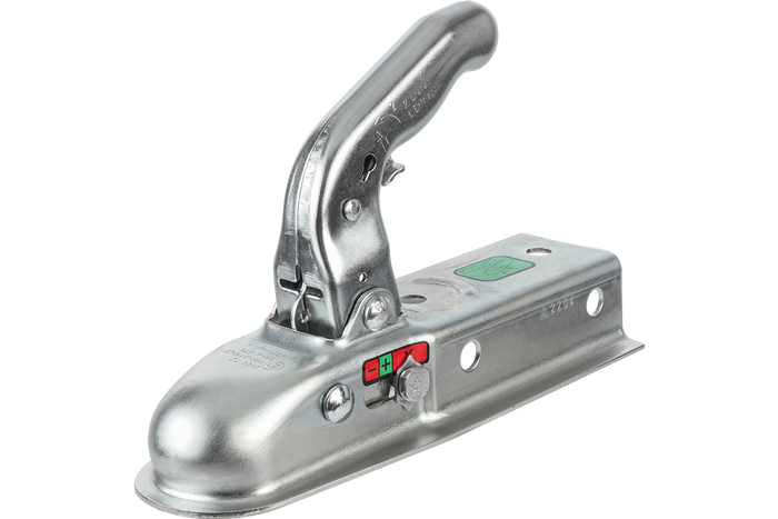 KNOTT K7.5-L gömbfejű vonóhorog 750 kg-os pótkocsihoz, 60 mm-es négyzet alakú vonórúddal