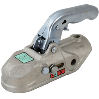 KNOTT K27-A gömbfejű vonóhorog 2700 kg-os pótkocsihoz, 50 mm-es öntöttvas csővonórúddal 