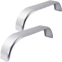 Két darabos tandem sárvédő készlet 14-15"-os utánfutóhoz DE HAAN THRD 22155 kerékívek 1550/220 mm