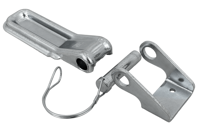 WINTERHOFF BSCH 10-17-170+BSCHG 10-17-C oldalsó zsanér fogantyúval, komplett pótkocsi oldalra szerelhető