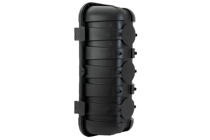 Tűzoltó készülék láda 6kg DAKEN 82501 STRIKE 600x287x220mm fekete
