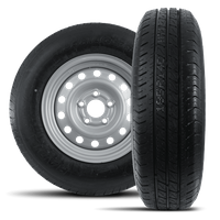 Két megerősített pótkocsi kerék szett LINGLONG GUMIABRONCS 185/80 R14C 104/102N UNITRAILER FELNI 5.5Jx14"H2 5x112 ET:30