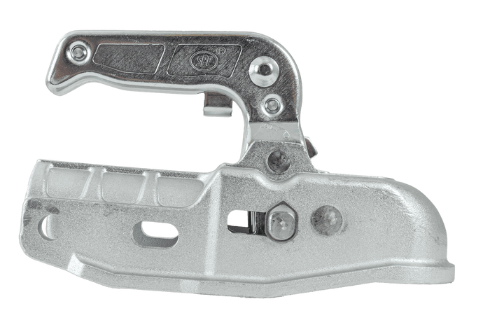 STEELPRESS BC-3000C-00-00 gömbfejes vonóhorog 3000 kg-os pótkocsihoz, 50 mm-es csővonórúddal, öntöttvas