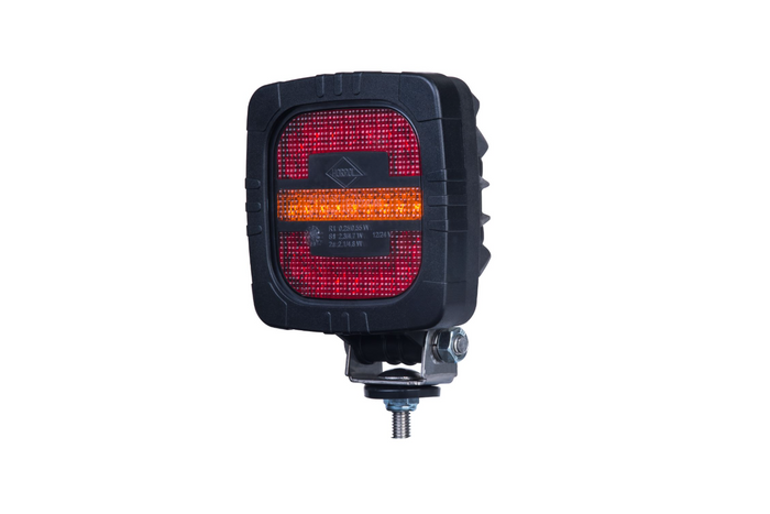 HORPOL ROCA LZD 2803 LED hátsó lámpa 3 funkciós univerzális tartóval