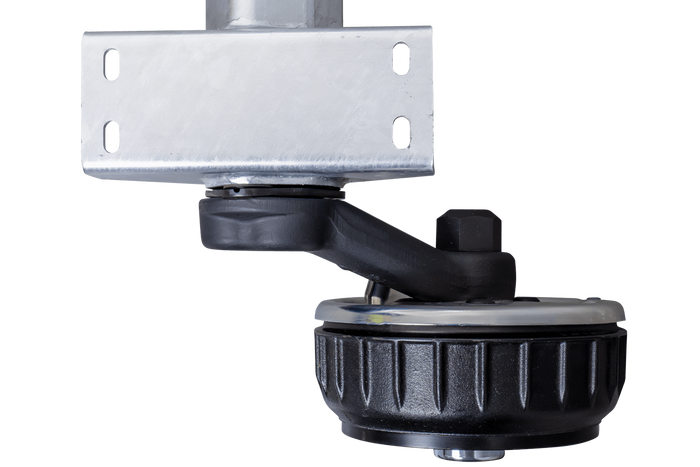 AL-KO EURO fékezett hajóutánfutó tengely 1800kg 1845/1955mm 2430mm 5x112