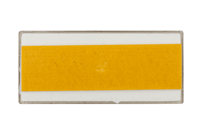 Téglalap alakú, öntapadós reflektor, FEHÉR UNITRAILER, 90x40 mm-es reflektorfény