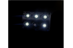 HORPOL LWD2153/CZ LED 900lm fekete belső autólámpa kapcsolóval