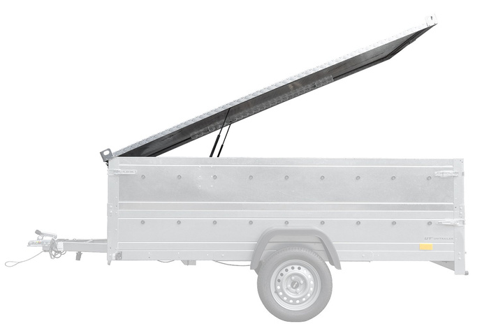 UNITRAILER GARDEN TRAILER 264 KIPP pótkocsiponyva zárbetéttel / kulcsos zárral