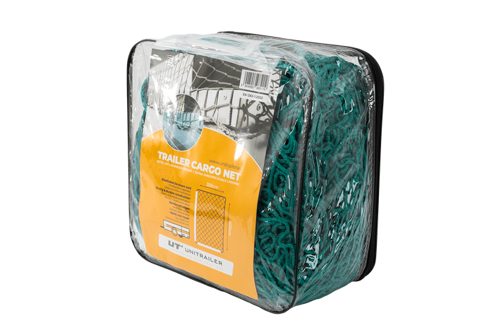Szállítóháló UNITRAILER pótkocsihoz, a pótkocsi rakományának rögzítésére 350x500cm