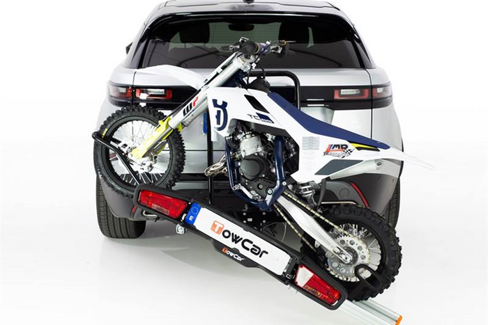 Towcar Balance - vonóhorogra szerelhető motorkerékpár-/kerékpártartó