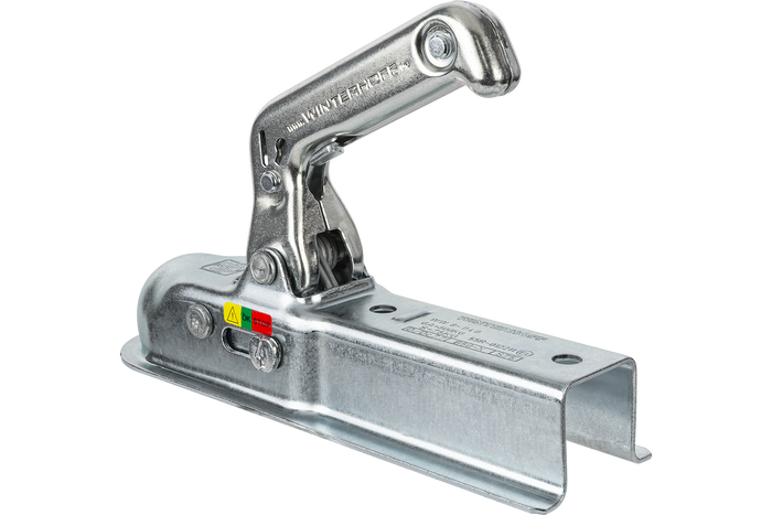 WINTERHOFF WW8-D40 gömbfejű vonóhorog 800 kg-os pótkocsihoz, 40 mm-es négyzet alakú vonórúddal