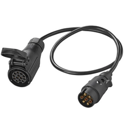 ProPlus adapterkábel vonóhorog-aljzathoz 7/13 tűs, 80 cm