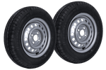 Két kerék szett utánfutóhoz KENDA GUMIABRONCS 155/80 R13 84N KENDA FELNI 4Jx13"H2 4x100 ET:30