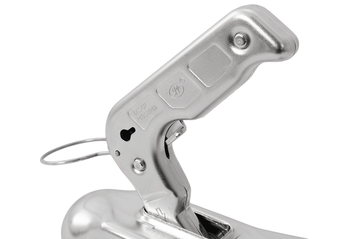 STEELPRESS ZSK-0750K gömbfejes vonóhorog 750 kg-os pótkocsihoz V-típusú vonórúddal