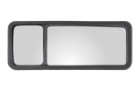 PLASTEX LP0390P oldalsó tükör mezőgazdasági gépekhez 390x157mm