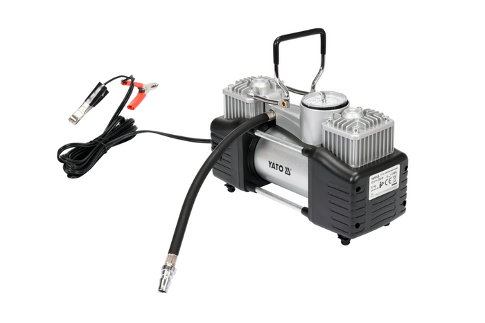 YATO YT-73462 autókompresszor 250W-os LED lámpával