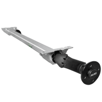 AL-KO OPTIMA fékezetlen pótkocsi tengely 750kg 1260mm 1573mm 4x100