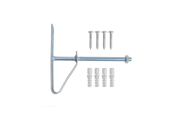 Két darabos ProPlus 390050 kerékakasztókból és falra szerelhető gumiabroncstartókból álló készlet