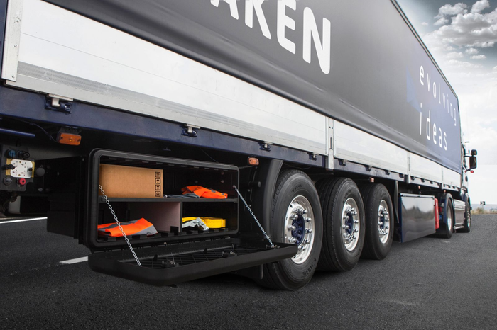 Két polcból álló készlet a DAKEN ARKA 81209 szerszámosládához, rekeszméret 1125x445 mm és 445x180 mm