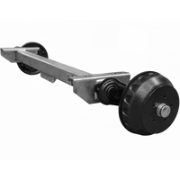 KNOTT VGB18MV fékezett tengely pótkocsihoz/szállítóhoz 1800kg 1100mm 1570mm 5x112