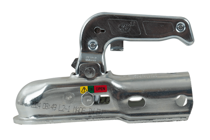 STEELPRESS BC-1200C gömbfejű vonóhorog 1200 kg-os pótkocsihoz, 50 mm-es csővonórúddal