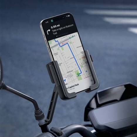 BASEUS GoTrip sorozatú univerzális kerékpár/motorkerékpár telefontartó tükörbe
