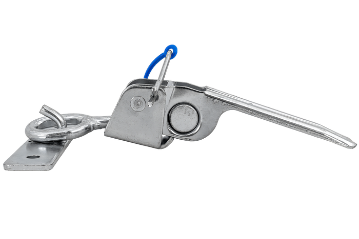 Oldalsó vonóhorog csattal WINTERHOFF BV 40-1 + BVG 40-A A pótkocsi oldalának teljes excentrikus lezárása