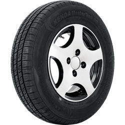 Erősített pótkocsi kerék KENDA GUMIABRONCS 165/80 R13C 96/94N ALU FELNI STARCO polírozott 5Jx13"H2 4X100 ET:30