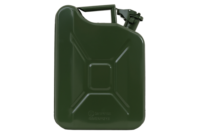 10 literes HERMON fémkaniszter zöld