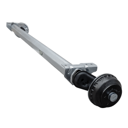 AL-KO COMPACT fékező tengely pótkocsihoz/szállítóhoz 1350kg 1700mm 2150mm 5x112
