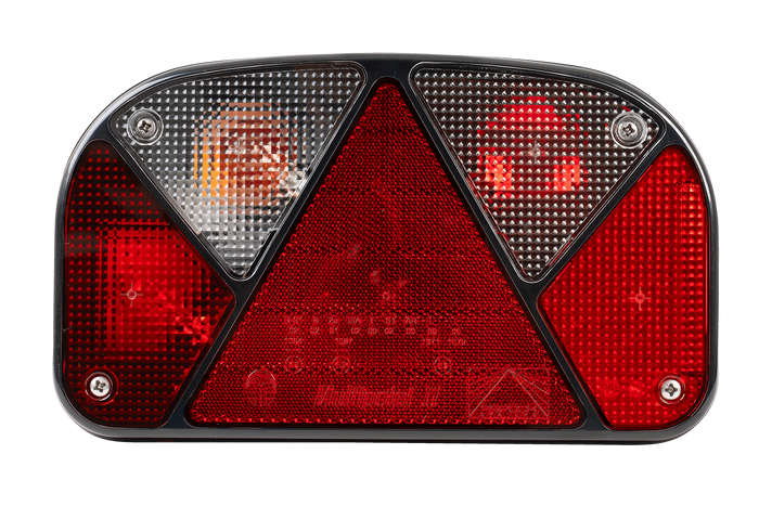 ASPÖCK Multipoint II hátsó lámpa 6 funkciós bal oldali