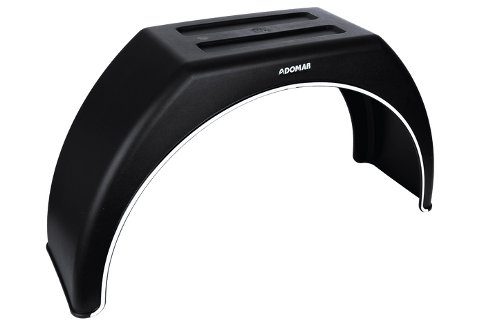 Utánfutó sárvédő 14-17" DOMAR DK3110 lapos kerékív 870/260mm