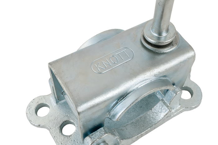 KNOTT LBG48 nyomókerék bilincs, öntöttvas, 48 ​​mm