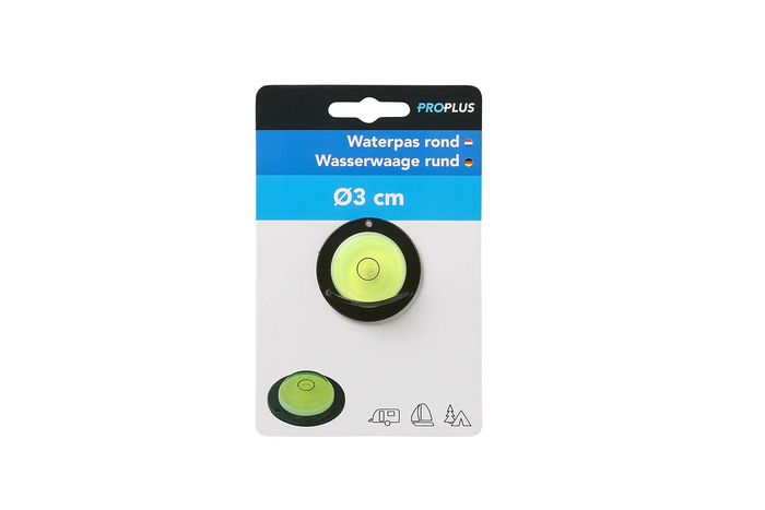 ProPlus 341217 kerek vízmérték, átmérője 3 cm