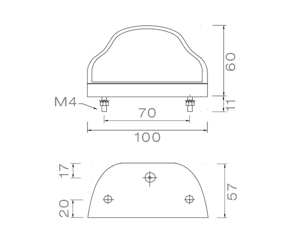 ASPOCK LED-es rendszámtábla-világítás