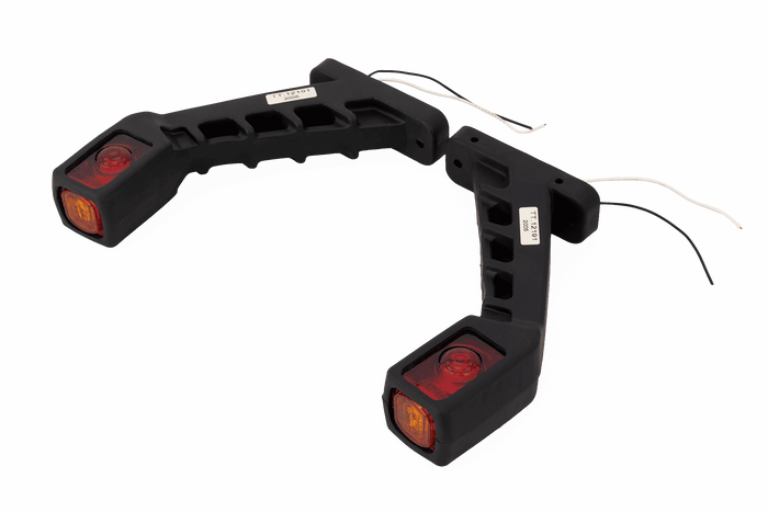 Két darabos TT TECHNOLOGY TT.12191 LED-es helyzetjelző lámpa szett, bal + jobb, gumikaron