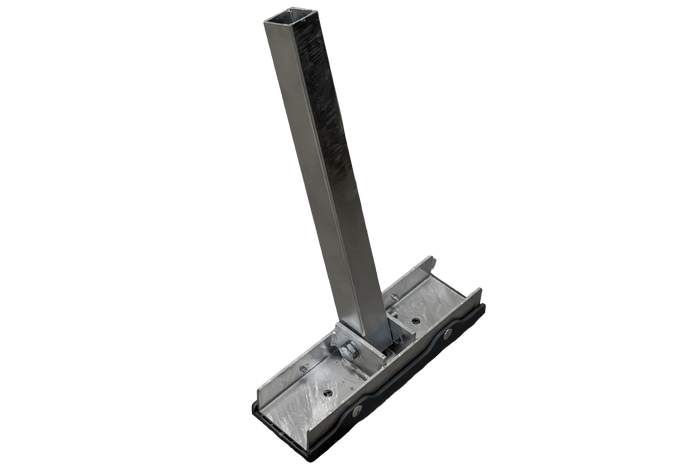 OUTLET UNITRAILER lapos oldaltámasz, 30 cm hosszú, 40 cm magas, hajóutánfutóhoz, SZÜRKE