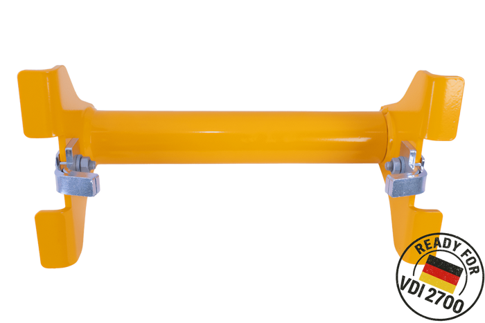 PRAMAR Radstopper VDI 2700 sárga univerzális kerékék vontatóhoz