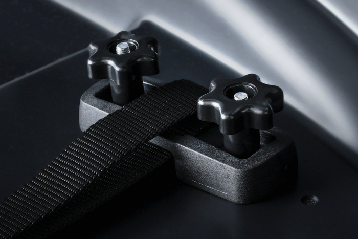 Inter Pack Stella 440 tetőbox, matt fekete