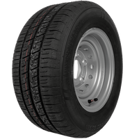 Megerősített pótkocsi kerék KENDA GUMIABRONCS 195/55 R10C 98/96N KENDA FELNI 6Ix10"H2 5x112 ET:-4