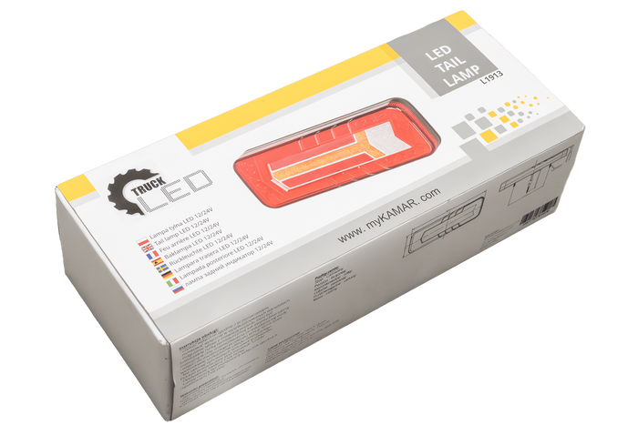 OUTLET TruckLED L1913 LED hátsó lámpa 6 funkciós univerzális