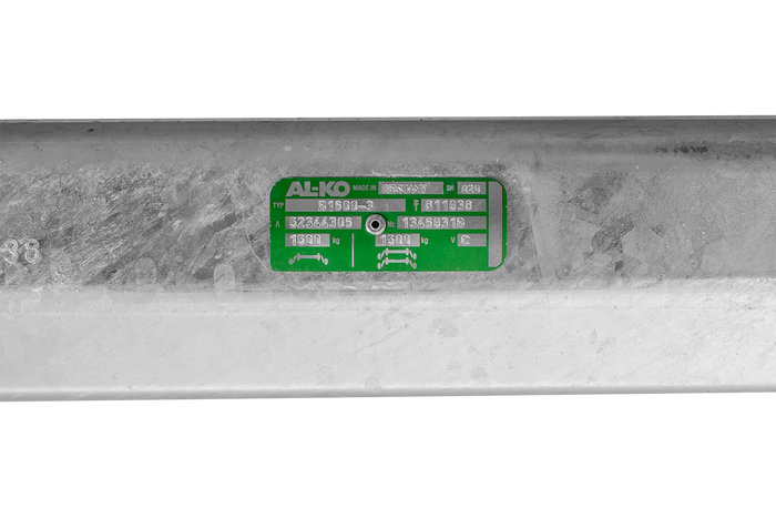 AL-KO COMPACT fékező tengely pótkocsihoz/szállítóhoz 1500kg 1600mm 2050mm 5x112