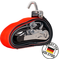 HEFFA CARLINE 130 vontató szállítószalag, kerékrögzítő heveder 5m/50mm/5t VDI 2700